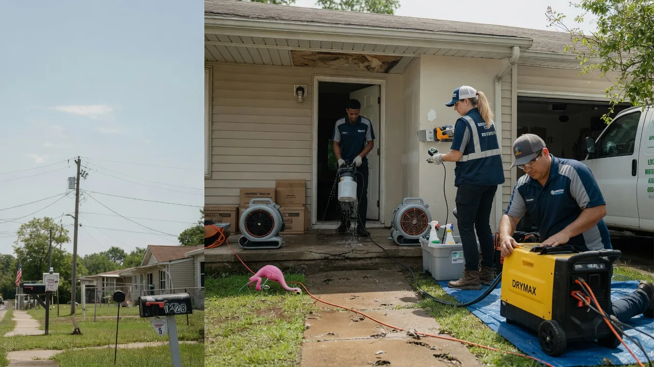Storm Damage Water Removal in Sweet Springs, MO near me